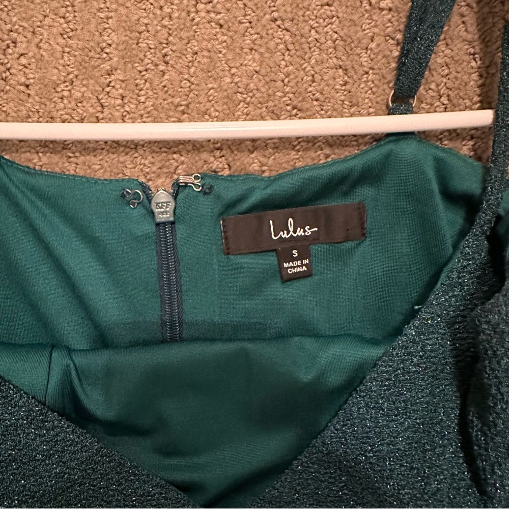 Lulus Green Sparkle Dress - Picture 5 of 5